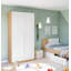 Jalayne 2 Door Manufactured Wood Wardrobe