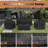 Outdoor Patio Furniture Covers 4-Piece, Waterproof Patio Furniture Set Covers-1286114823-1254075139