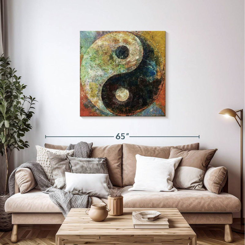 Kerrick, le Yin et le Yang, H 36 po x l 36 po