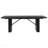 Black Rectangular Double Pedestal Dining Table