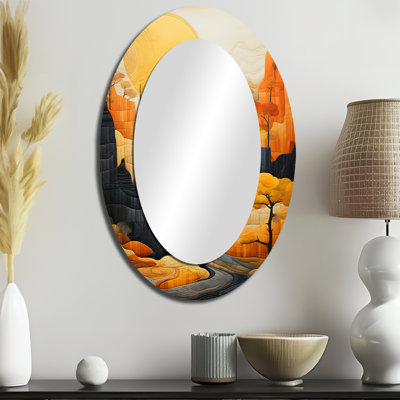 Miroir mural Bold Landscape Canyon Desert