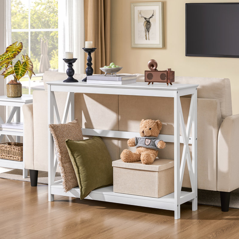 Console 40 po Theo, Blanc