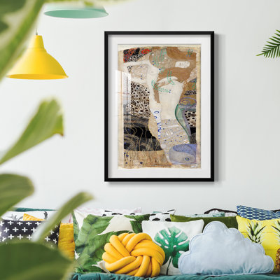 Gustav Klimt V -Framed Print