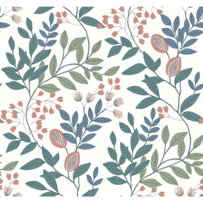 Eden Retreat Floral Double Roll