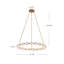 Marni Aluminum/Steel LED Chandelier-220639881-220639886