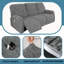 Housse tricotée pour fauteuil inclinable en jacquard-353697985