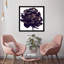 Pivoine noire - cadre photo-80845290-80845285