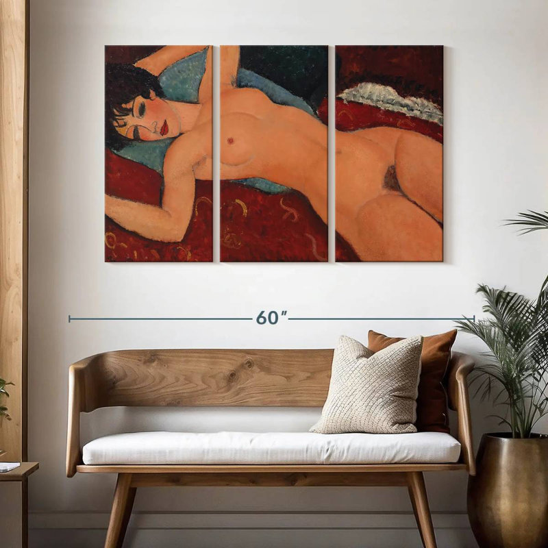 Leisha Nu Couche, 32" H x 50" W