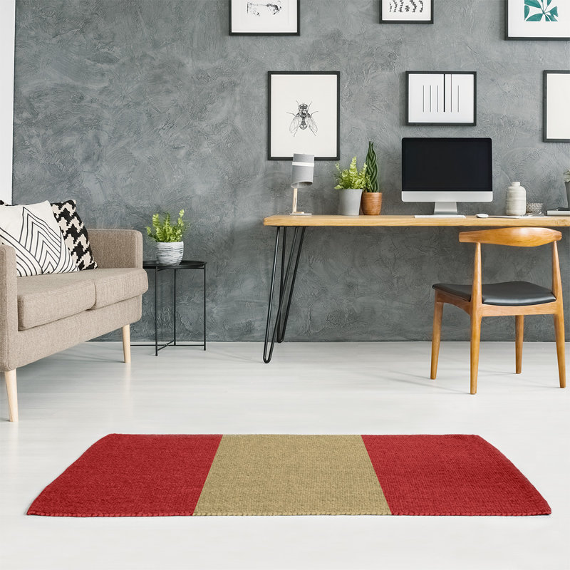 Striped Indoor Rug, Rectangle 5' x 7', Yes