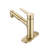 Contemporary Bathroom Faucet - Brushed Gold Pull Down , Pop-Up Drain Stopper & Deck Plate Basin In 360 Swivel,-125221946