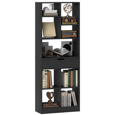 158cm H x 60cm W MDF Cube Bookcase