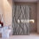 35-1/2 In W x 75 In H Industrial Style Frameless Glass Shower Screen
