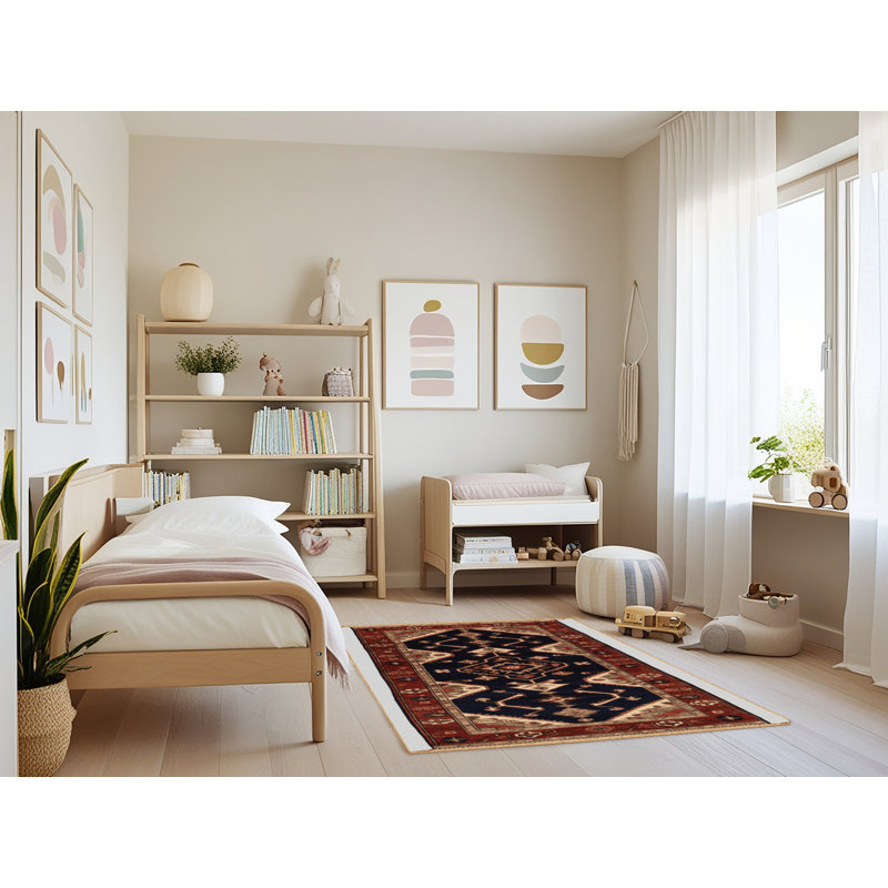 Tapis brun lavable à la machine, Rectangle 3 pi x 5 pi