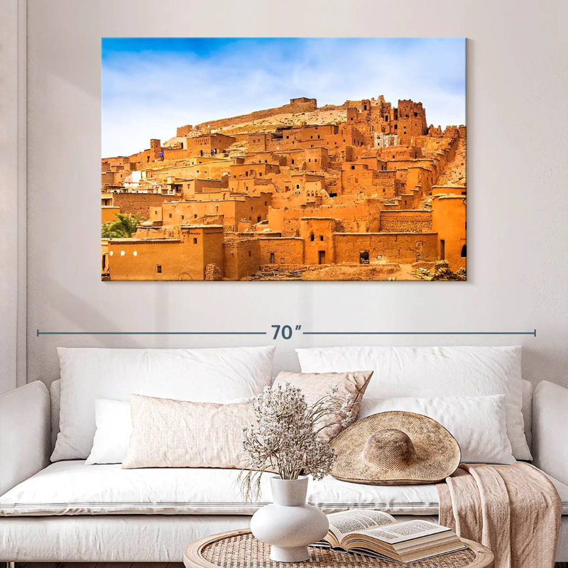 Lilie Ksar d'Ait-Ben-Haddou, H 34 po x l 51 po