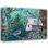 Red Barrel Studio Williams, toile tendue de la galerie Todd, Blue Birds and House