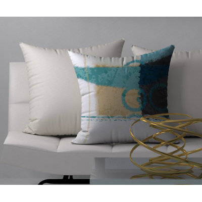 Coussin décoratif carré logique efficient