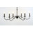 Wicklow Bohemian Farmhouse Iron LED Chandelier-747549267-803211181