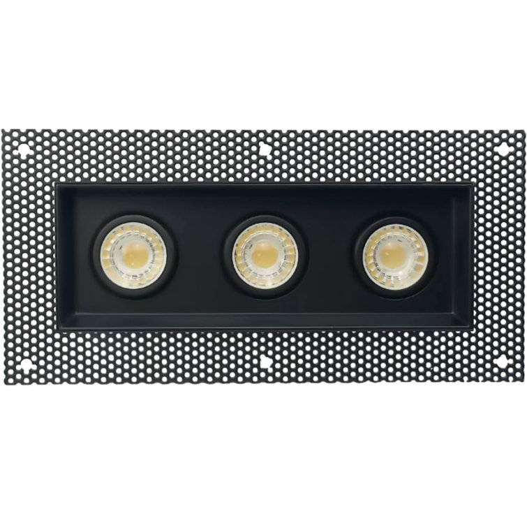 3'' Selectable Color Temperature 23 Watt Dimmable Air-Tight IC Rated Standard Recessed Lighting Kit