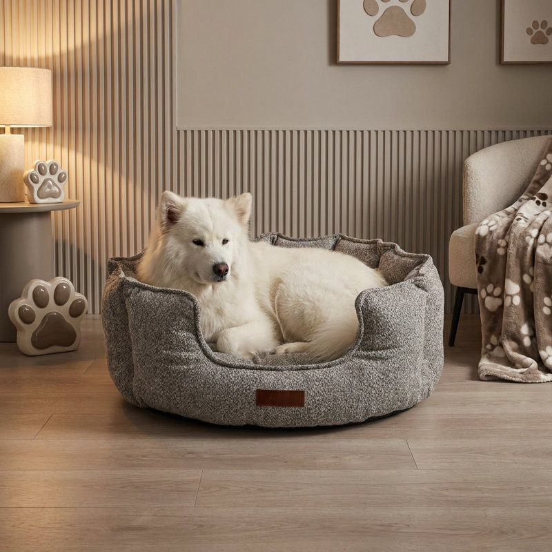 Lit pour chien LuxePaws, 36.2" W, Grey