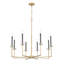 Lustre 8 lumières Parrish Mordern-123222968