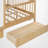 Full Size House Bed, Built-In Storage Drawers, Wood, Tent Canopy Roof, Modern Farmhouse, Kids Bedroom-1777860061