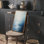 Art mural rétro encadré Fine Art Antique Classic pour chambre à coucher - 16 po x 24 po