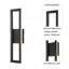 Applique murale d'intérieur 15W4 à DEL 15W4