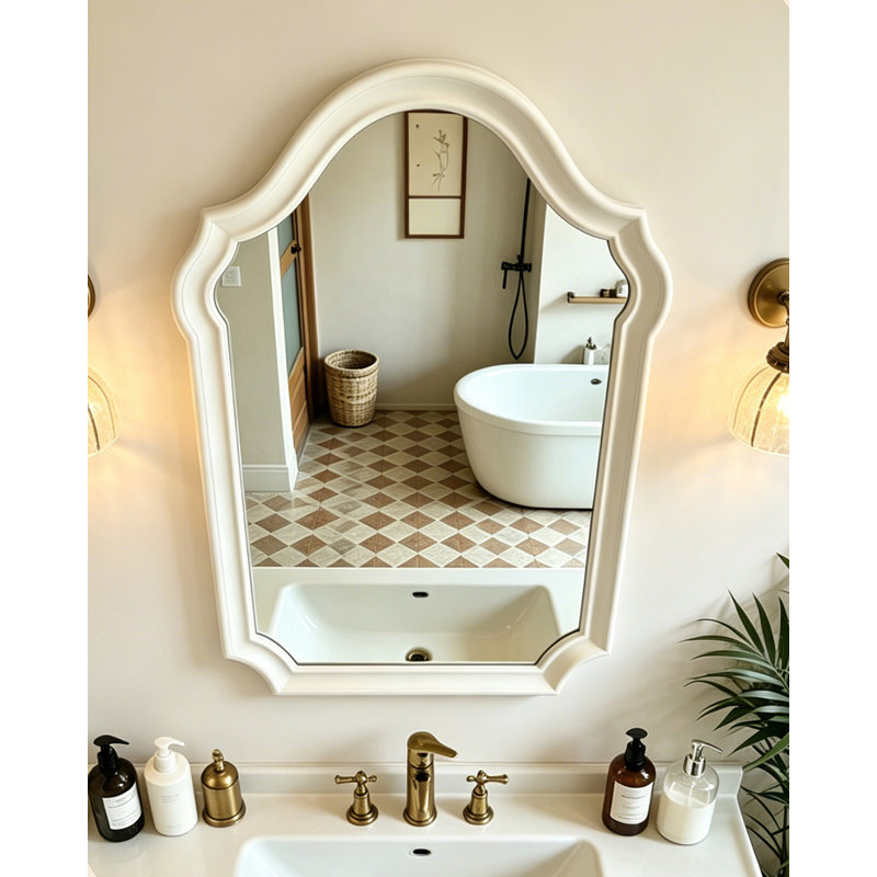 Miroir mural Classic, Ivory