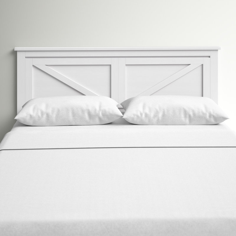 Faulkner Solid Wood Headboard, Full, White