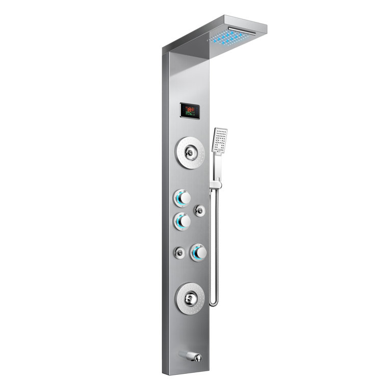 55.12'' Shower Panel with Adjustable Shower Head