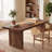 63" W Rectangle Solid Wood Computer Desk