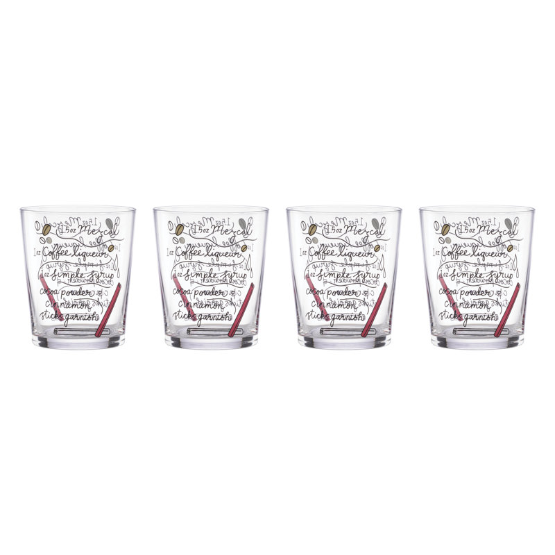 Make Merry DOF Glasses, Set of 4