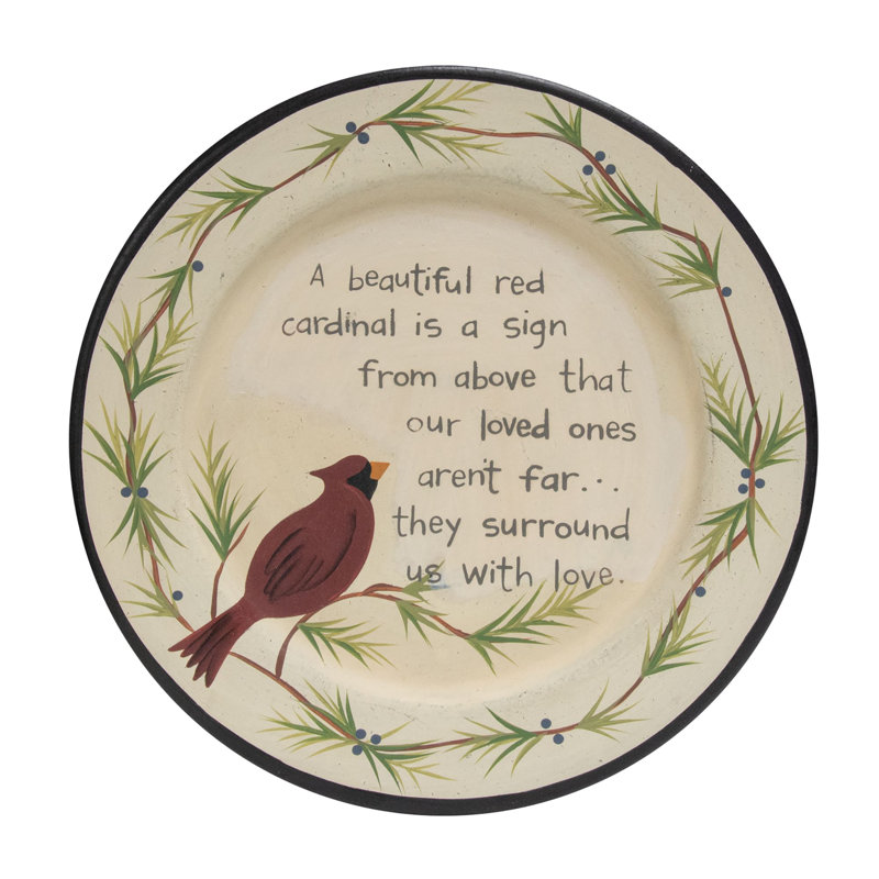 Solid Wood Decorative Plate 1