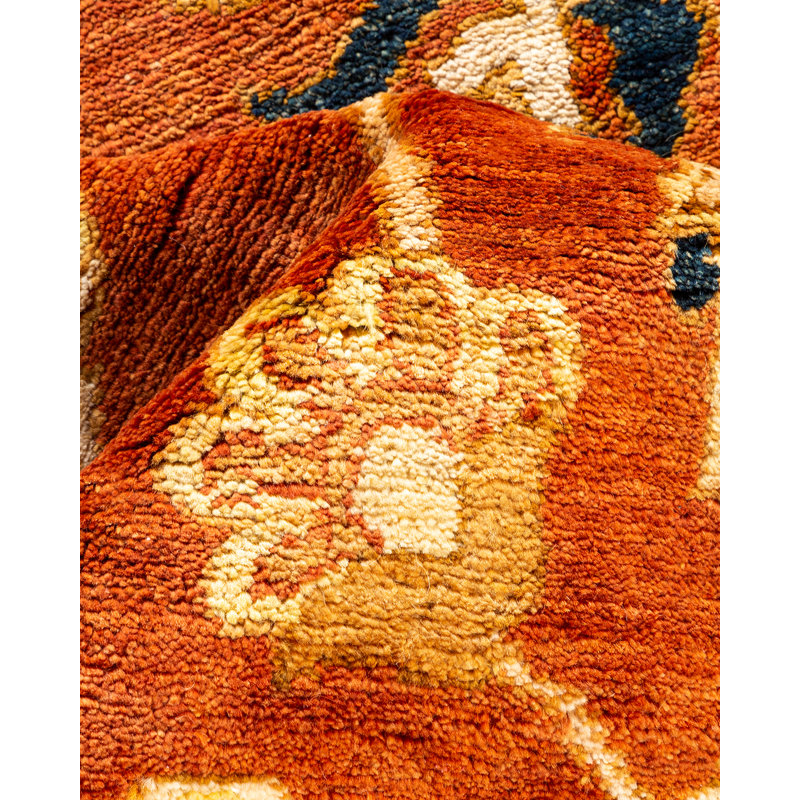 Shelyn One-of-a-Kind 9' 0" X 11' 10" Hand Knotted Area Rug