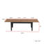Table de salle à manger, grande table de cuisine extensible de 106,3 po