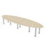 Table de conférence ovale 6 pieds avec pieds-118013998-91327625-107245398
