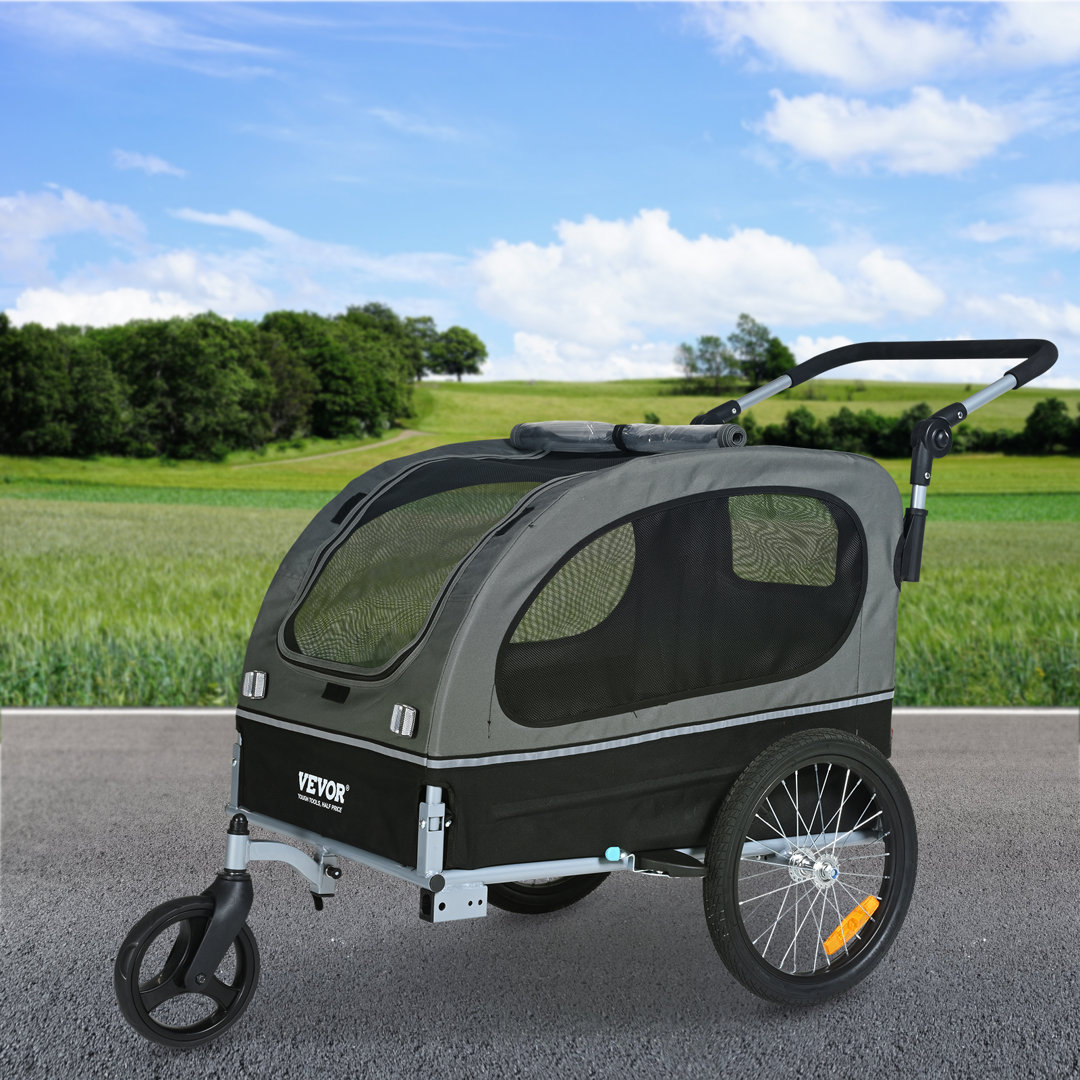 Foldable Pet Trailer VEVOR
