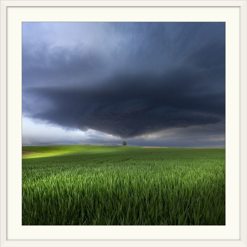 Straub 'Thunderstorm Cell Over the Alb Plateau' by Franz Schumacher Photographic Print The Twillery Co.® 