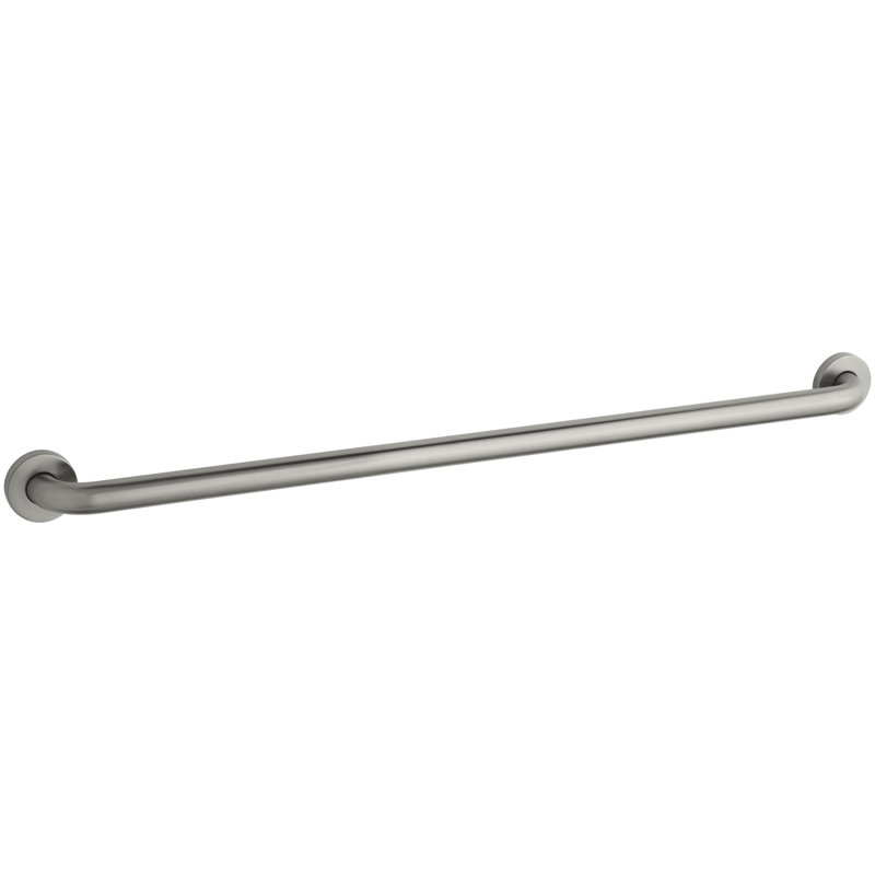 Contemporary Grab Bar, Brushed Stainless, 36"W