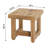 Stilijan Solid Wood End Table
