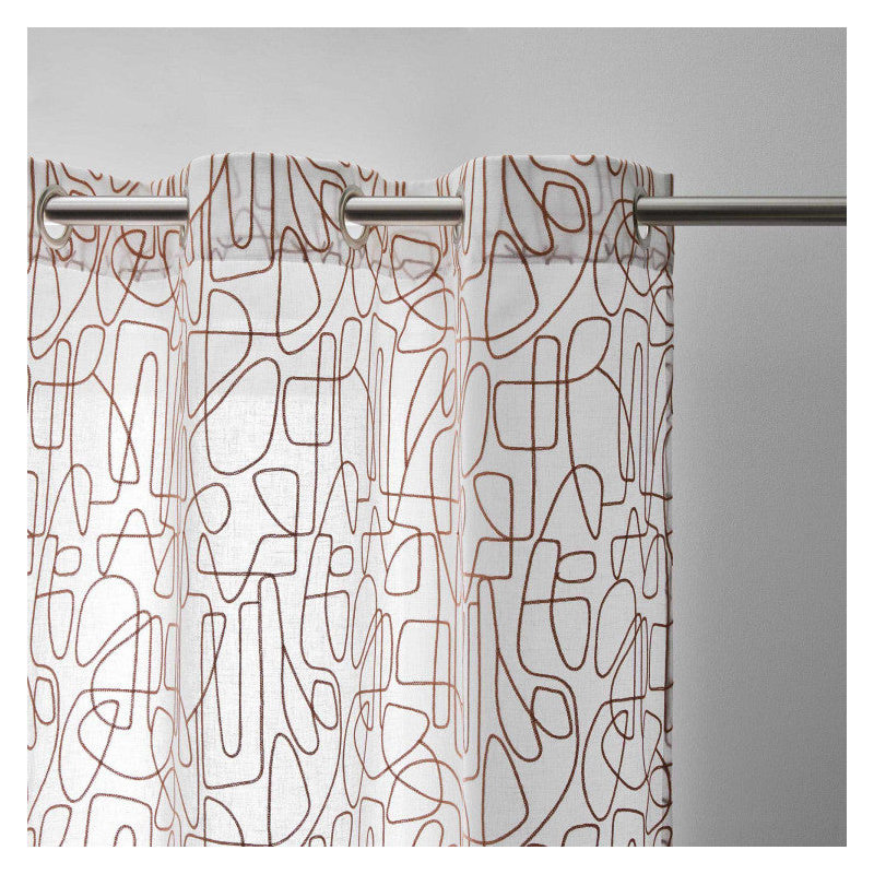 Sheer Curtain Single Panel, 145 x 275cm
