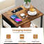 38cm W Metal Bedside Table