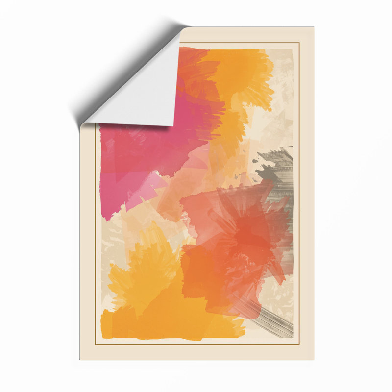 Watercolour Flow Abstract - Print, Unframed, A3 - 42.0 x 29.7 cm