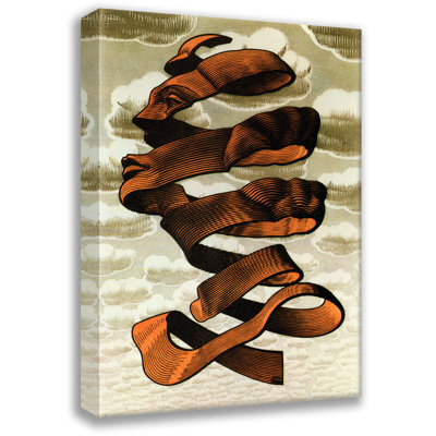 Rind by M.C.Escher Gallery Wrapped Canvas
