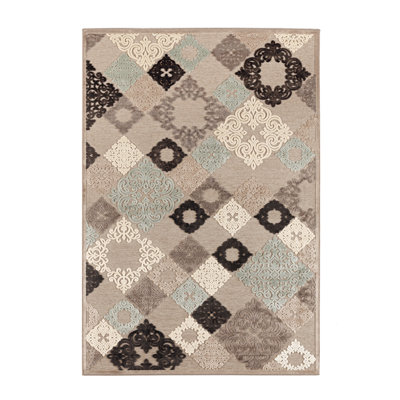 Artin Geometric Hand Woven Area Rug