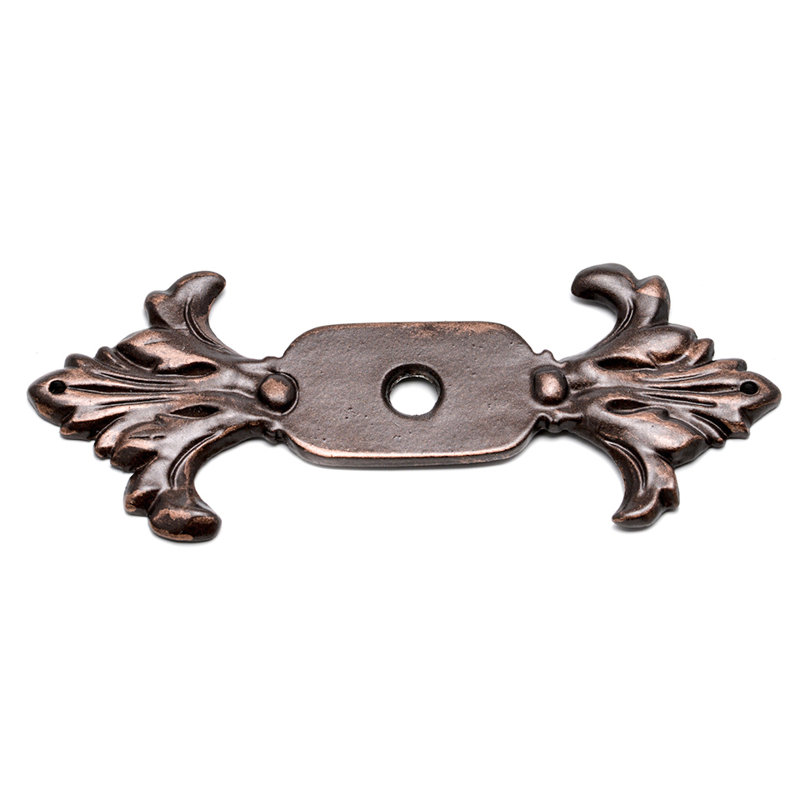 Acanthus large escutcheon Renaissance style in Chalice, Oil Rubbed Bronze