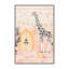 Girafe au Maroc, art encadré-49840523-49840539