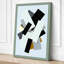 Floating Geometry Geometric - Wrapped Canvas-394072354-394072542