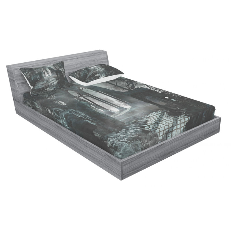 Microfiber Sheet Set, Full Sheet Set with 2 Pillowcases