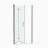 1/4" Tempered Glass Shower Door - Universal Pivot, 1 3/8" Adjustable, 36000 Times Inspected For Amazing Pivot And Leak, , Aluminium Alloy With Adjustment, Tested, Leak Function, Smooth